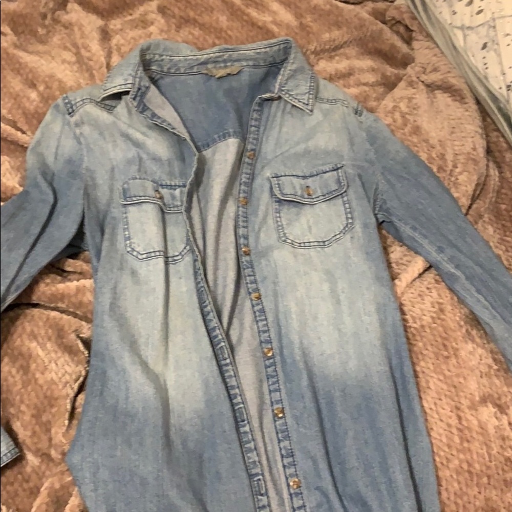 Denim shirt